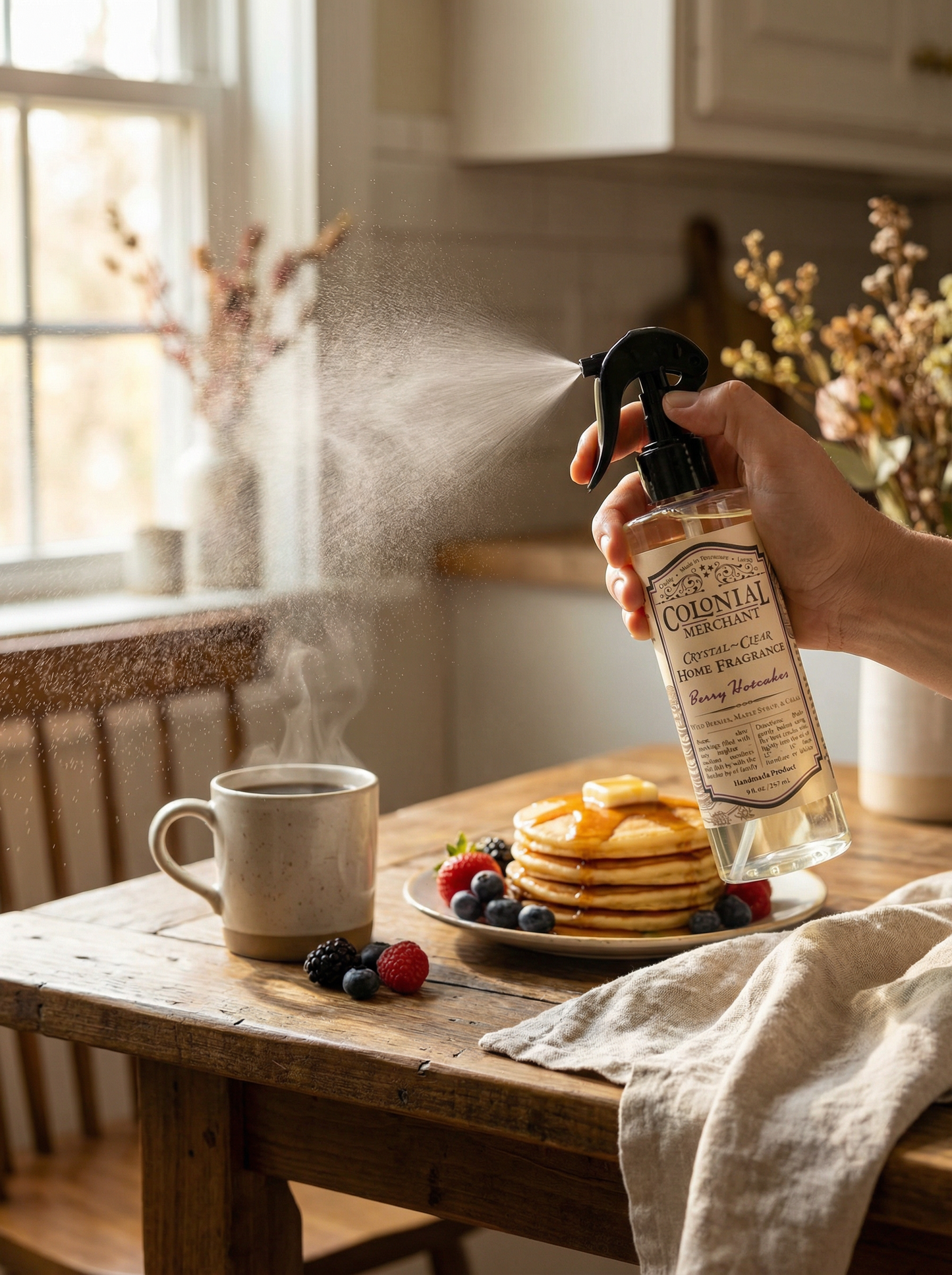 8 fl. oz. Berry Hotcakes Aroma-Luxe Home Fragrance & Linen Spray