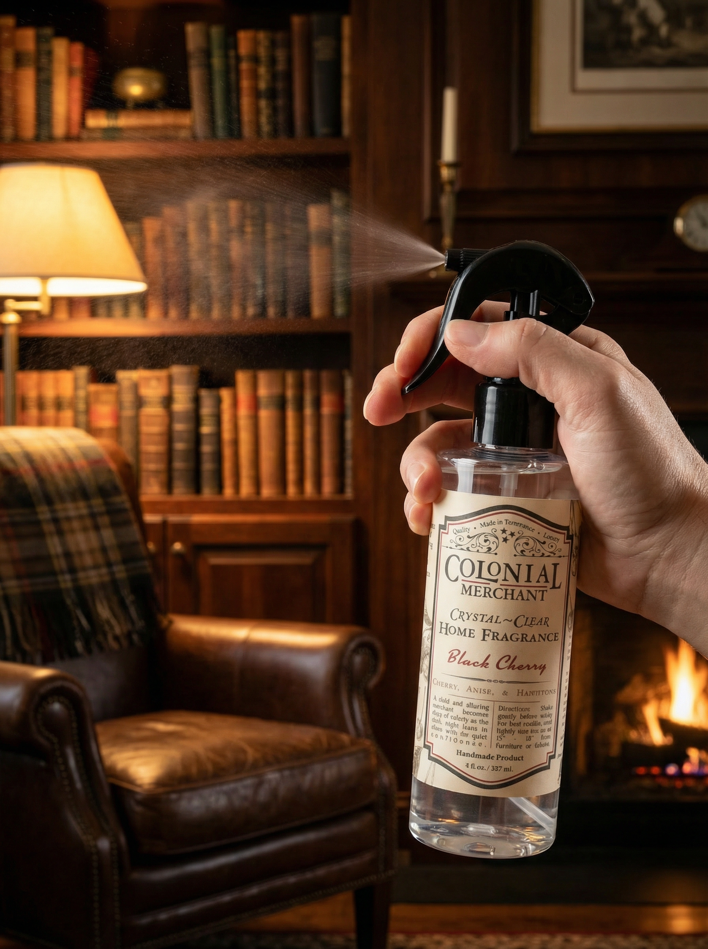 8 fl. oz. Black Cherry Aroma-Luxe Home Fragrance Spray