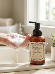 Black Cherry Deluxe Foaming Hand Soap by Colonial Merchant
