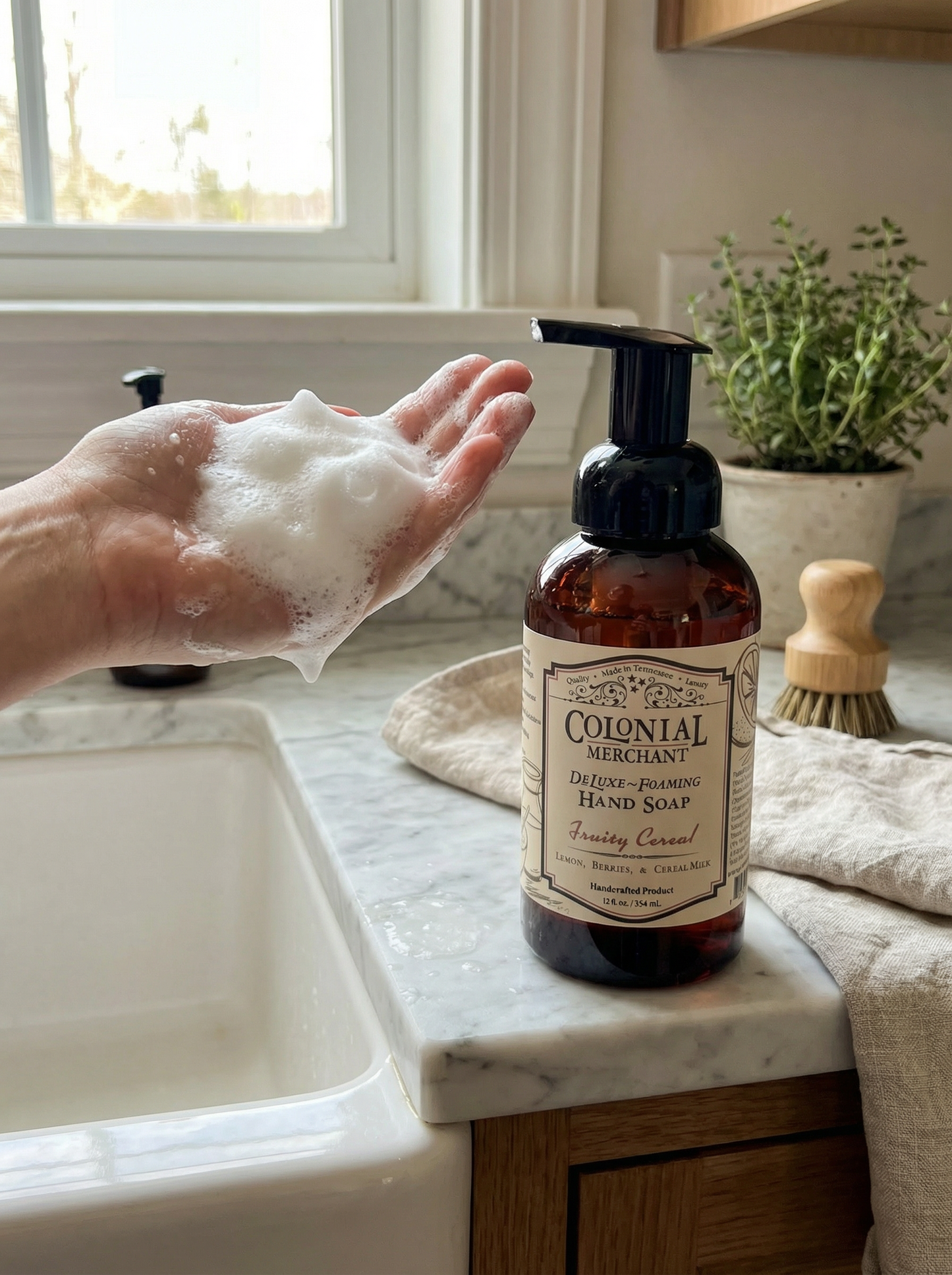 12 oz. Fruity Cereal Tallow Foaming Hand Soap