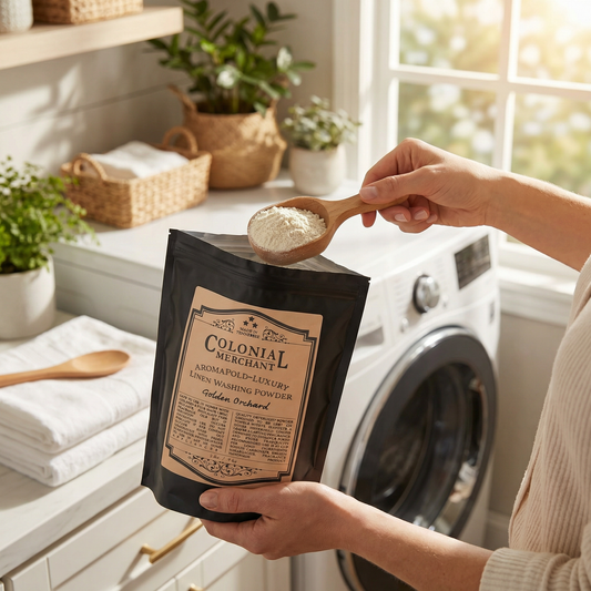 2 lb. Golden Orchard AromaFold-Luxe Linen Washing Powder