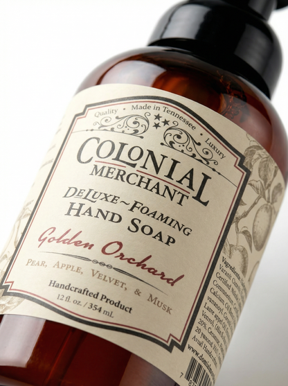 Golden Orchard | 12 oz. Tallow Foaming Hand Soap