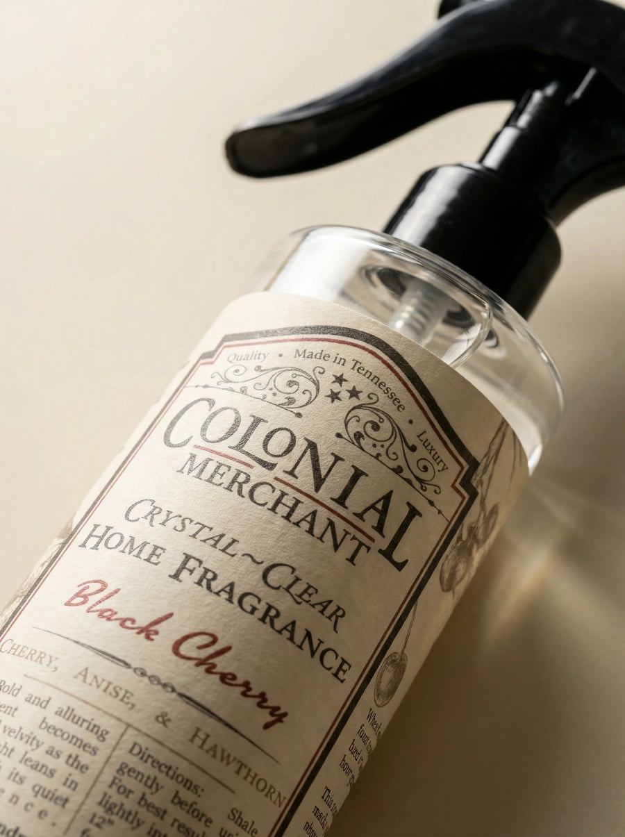 Black Cherry Crystal Clear Home Fragrance 3 by Colonial Merchant