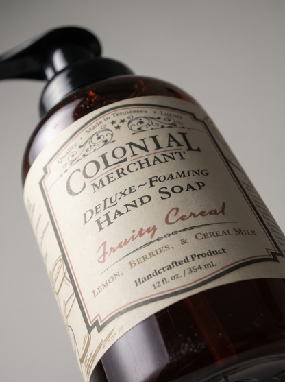 12 oz. Fruity Cereal Tallow Foaming Hand Soap