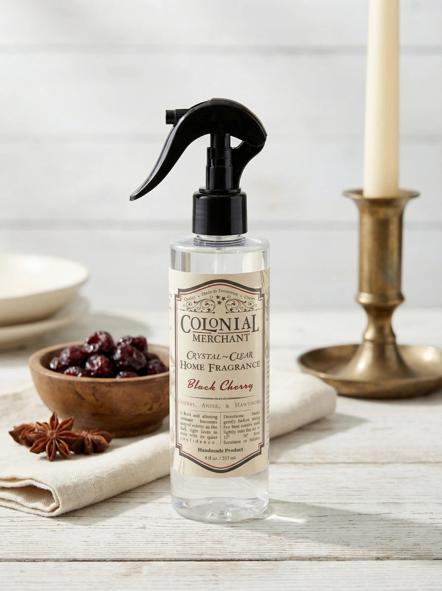 Black Cherry Crystal Clear Home Fragrance 4 by Colonial Merchant
