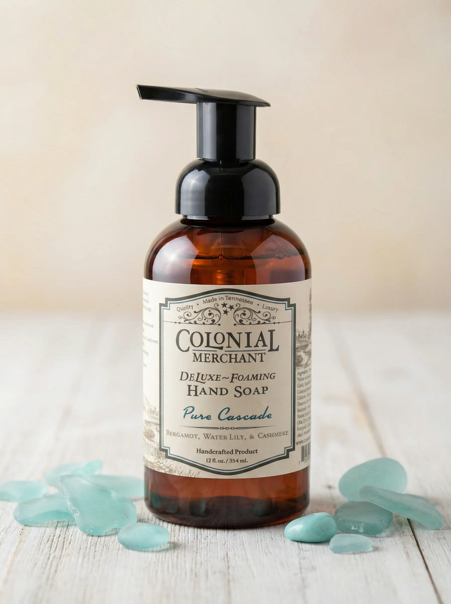 Pure Casecade Deluxe Foaming Hand Soap by Colonial Merchant