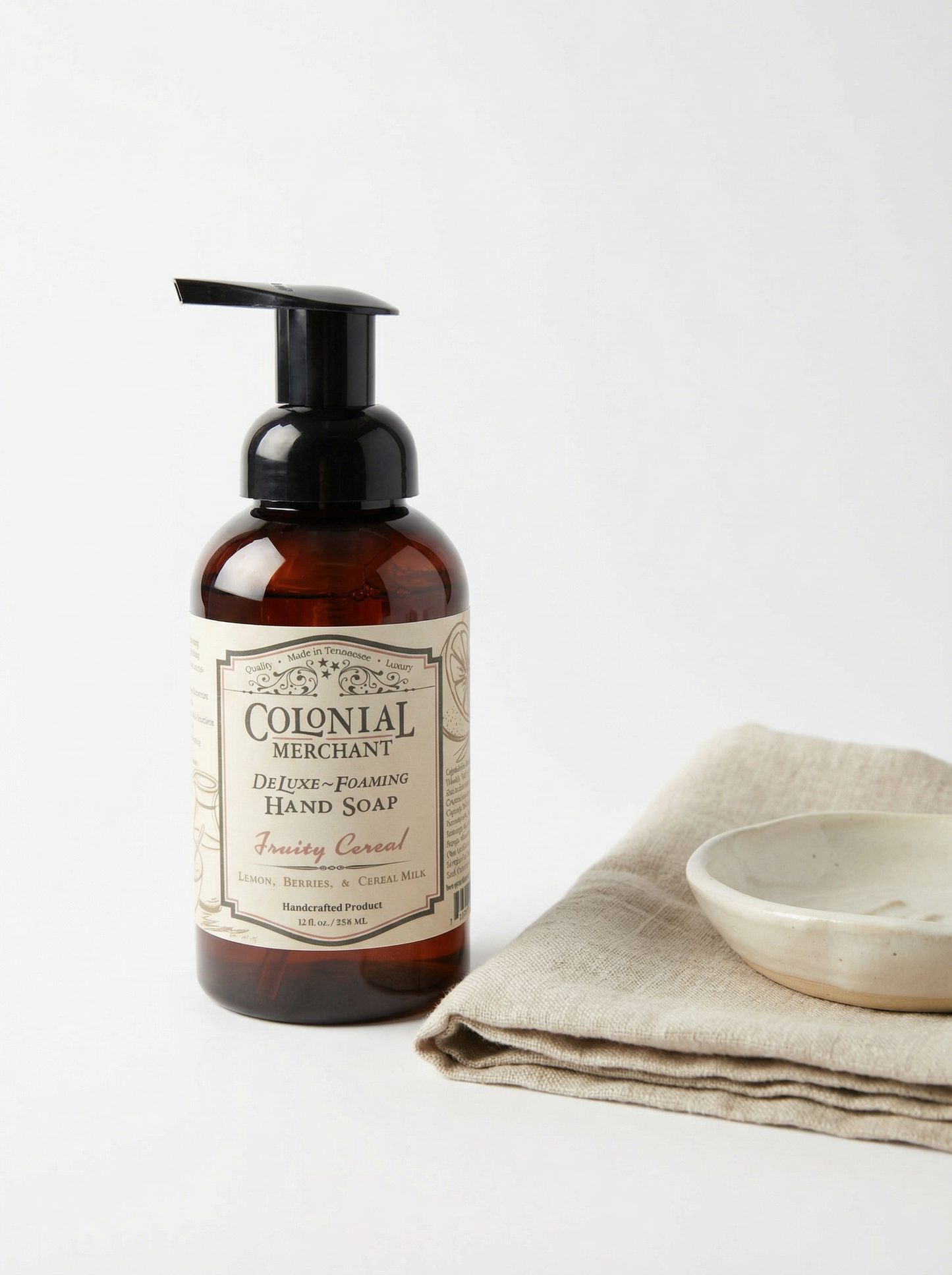 12 oz. Fruity Cereal Tallow Foaming Hand Soap