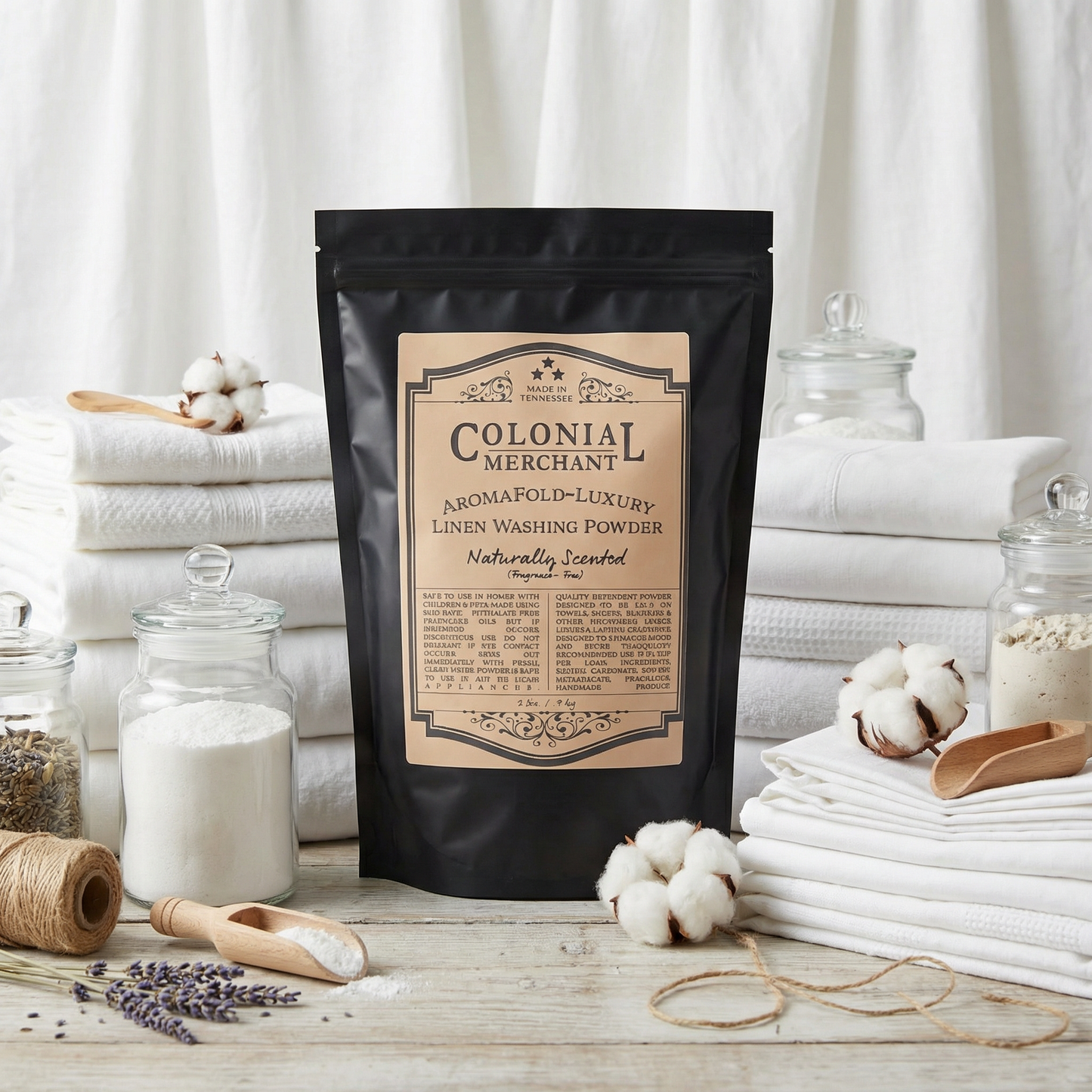 2 lb. Fragrance-Free AromaFold-Luxe Linen Washing Powder