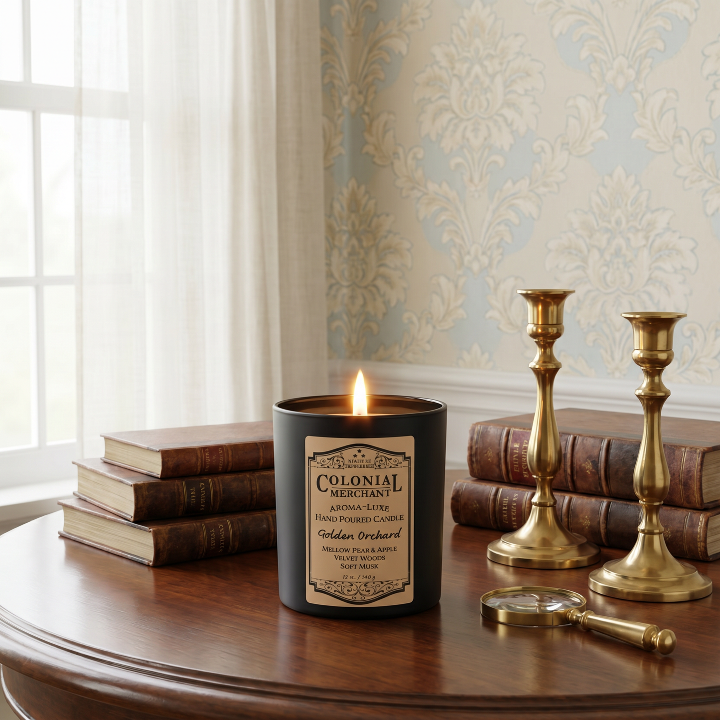 Golden Orchard of Pemberley | 12 oz. Premium Room Candle