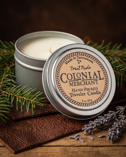 3 oz. Trail Ride Premium Travel Candle
