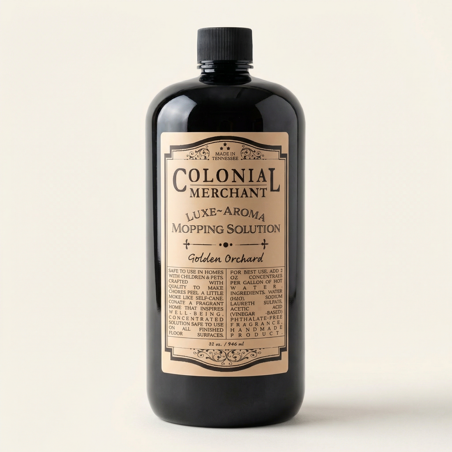 32 oz. Golden Orchard Aroma-Luxe Concentrated Mop Solution