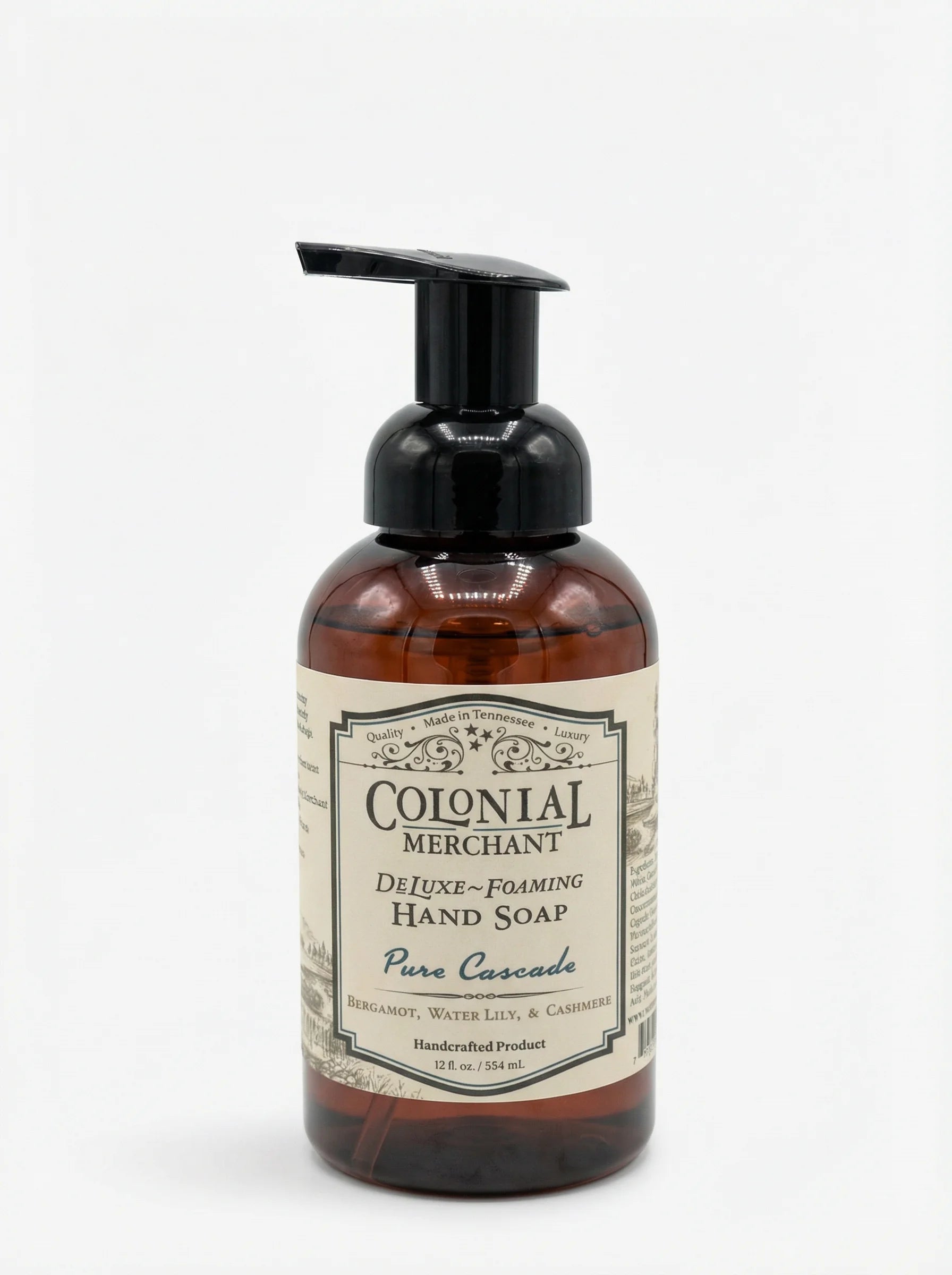 Pure Cascade Deluxe Foaming Hand Soap 3 by Colonial Merchant