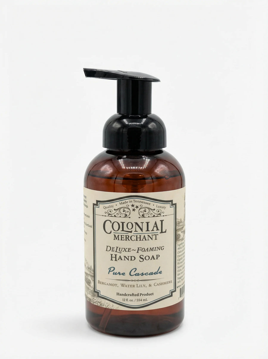 Pure Cascade Deluxe Foaming Hand Soap 3 by Colonial Merchant