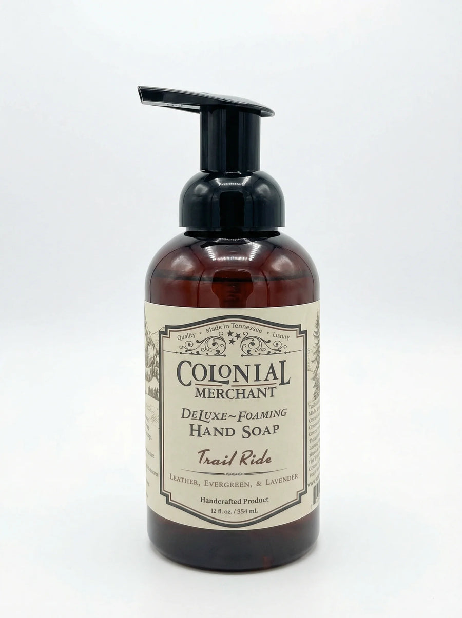 Trail Ride Deluxe Foaming Hand Soap 2 by Colonial Merchant