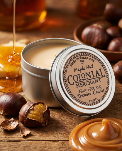 3 oz. Maple Nut Premium Travel Candle