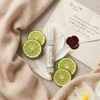 Pure Cascade | Pride & Prejudice Bookscape | 8 mL Travel Fragrance Spray