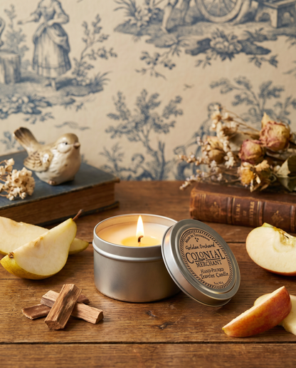 3 oz. Golden Orchard Premium Travel Candle