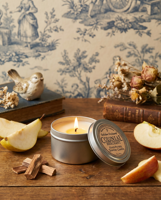 3 oz. Golden Orchard Premium Travel Candle
