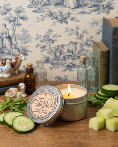 3 oz. Cucumber Melon Premium Travel Candle