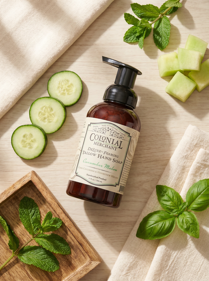 12 oz. Cucumber Melon Tallow Foaming Hand Soap
