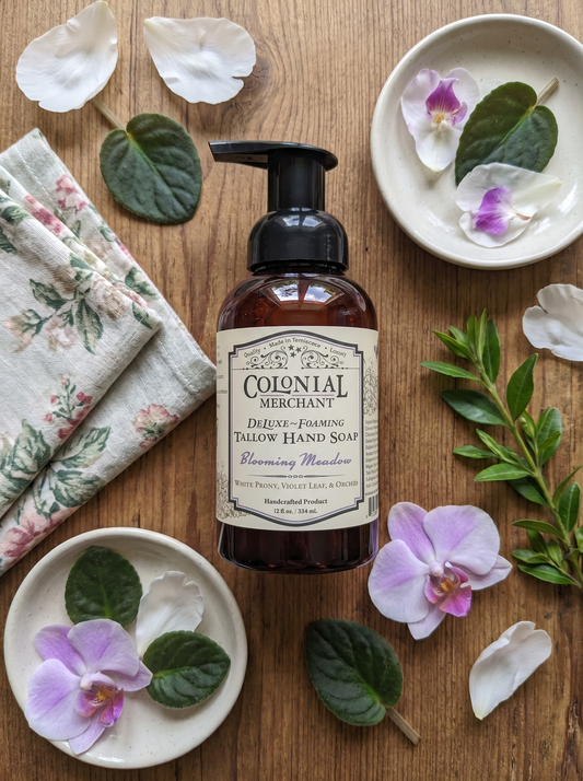 12 oz. Blooming Meadow Tallow Foaming Hand Soap