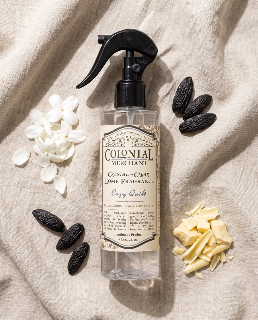 8 fl. oz. Cozy Quilt Crystal-Clear Room & Linen Spray