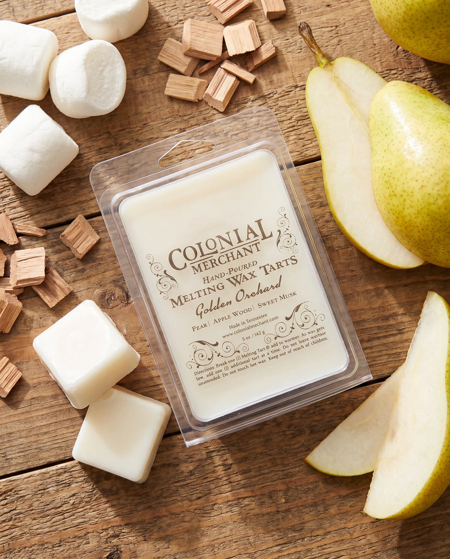 5 oz. Golden Orchard Hand-Poured Wax Melting Tart