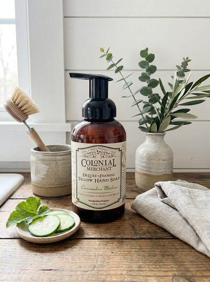 12 oz. Cucumber Melon Tallow Foaming Hand Soap