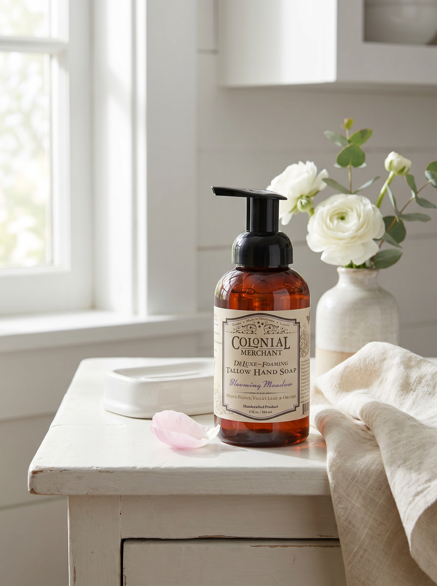 12 oz. Blooming Meadow Tallow Foaming Hand Soap