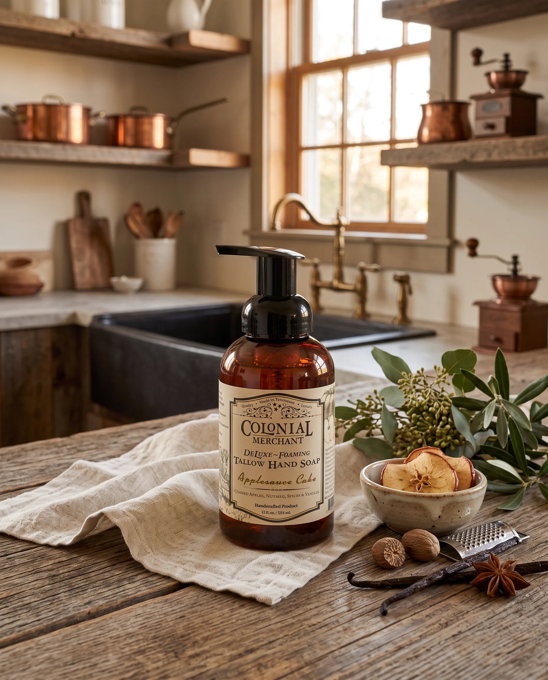 12 oz. Applesauce Cake Tallow Foaming Hand Soap