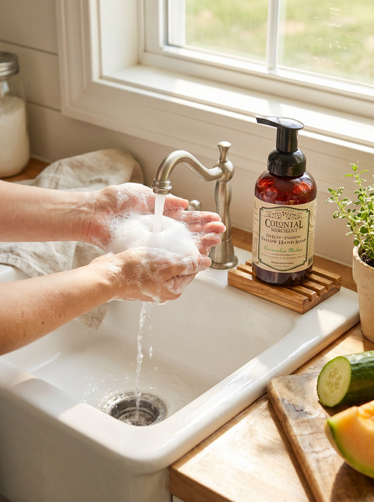 12 oz. Cucumber Melon Tallow Foaming Hand Soap