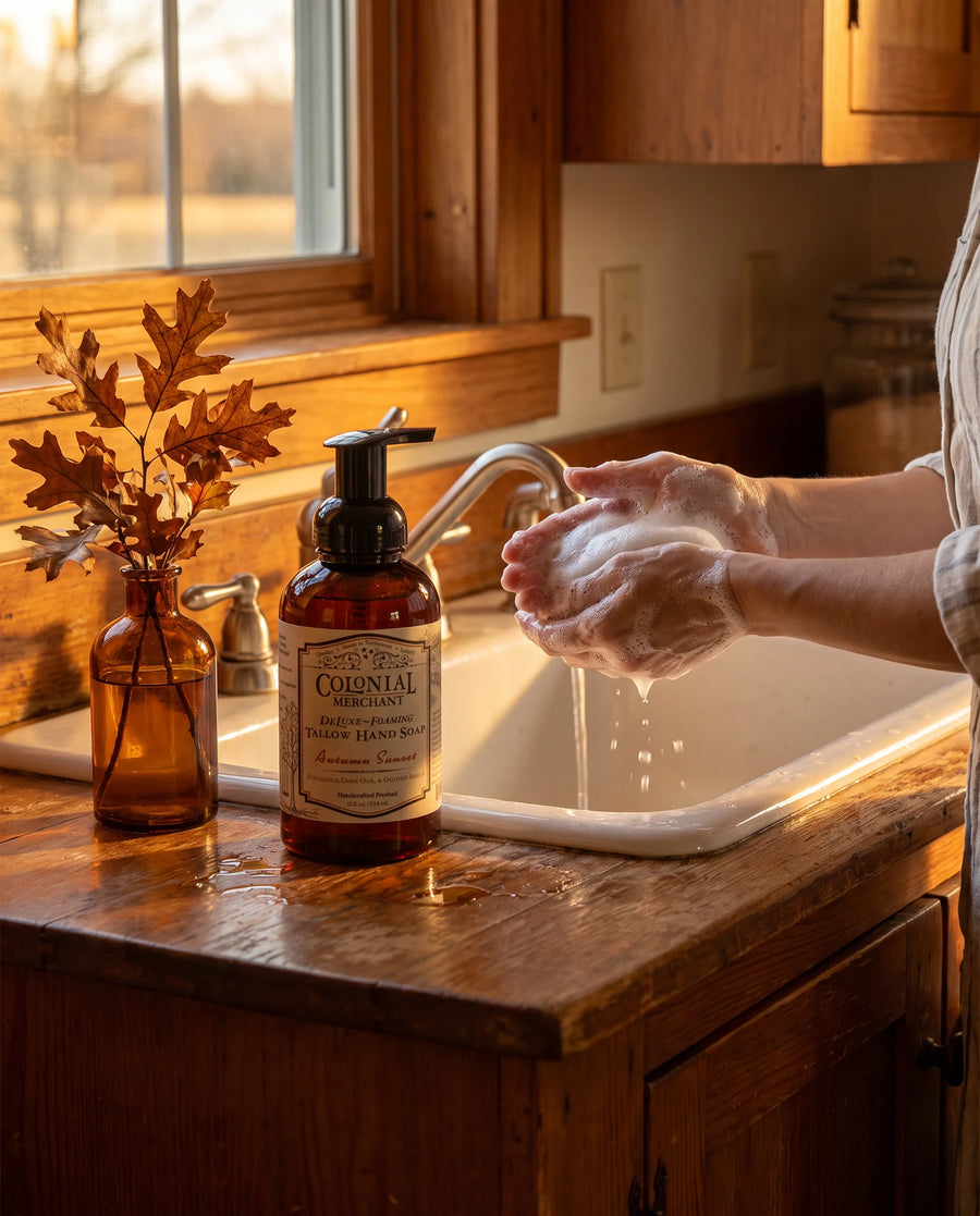 12 oz. Autumn Sunset Tallow Foaming Hand Soap
