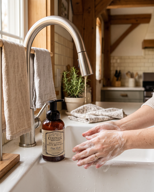 12 oz. Cozy Quilt Tallow Foaming Hand Soap