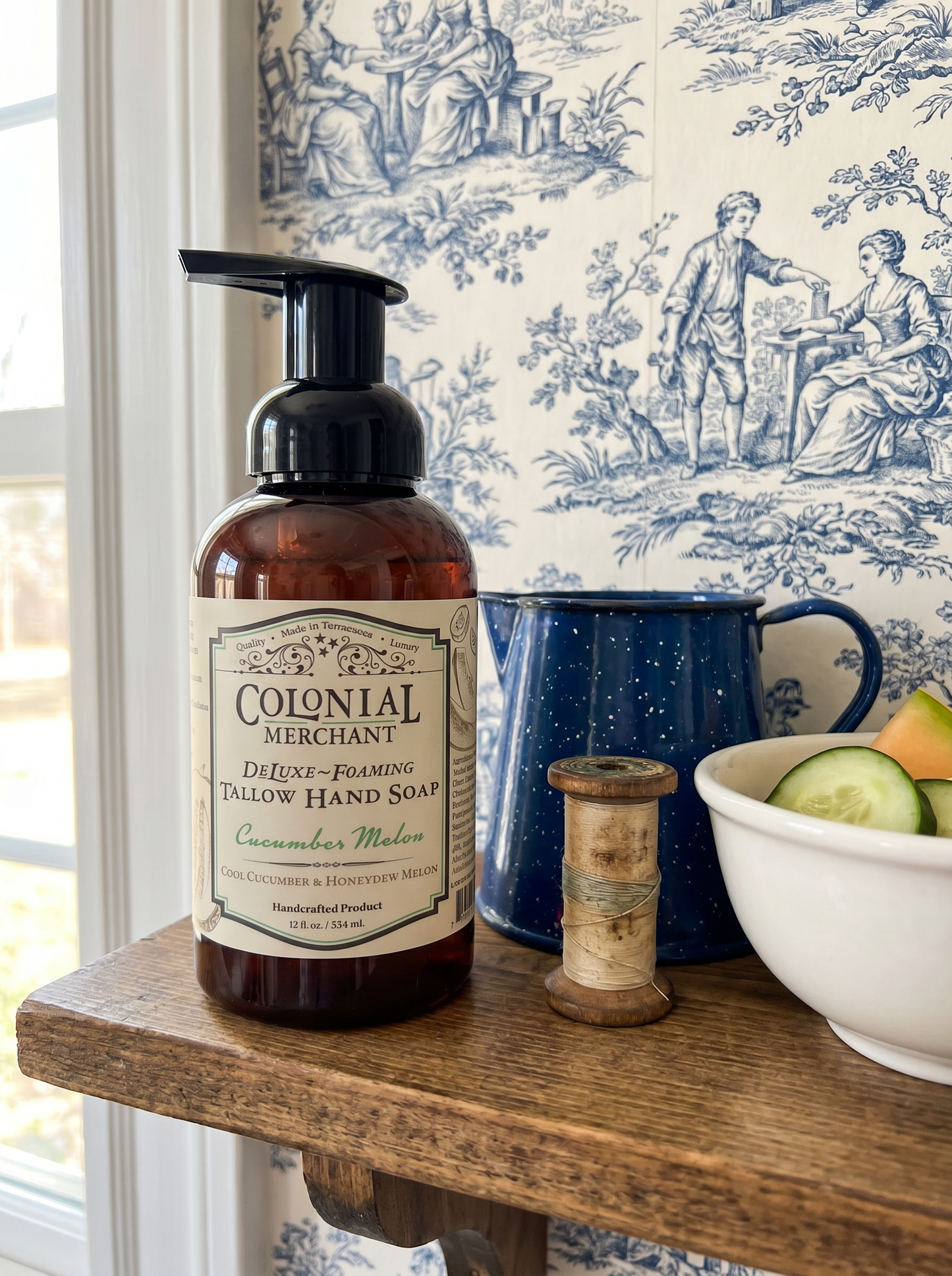 12 oz. Cucumber Melon Tallow Foaming Hand Soap