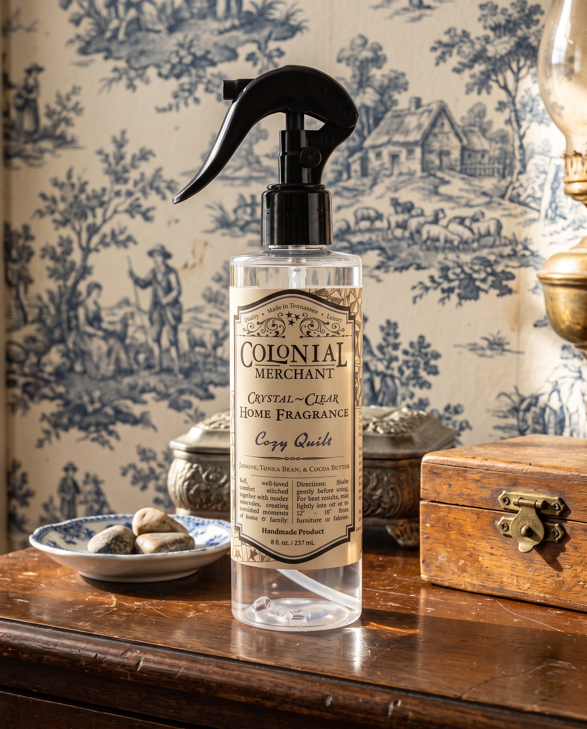 8 fl. oz. Cozy Quilt Crystal-Clear Room & Linen Spray