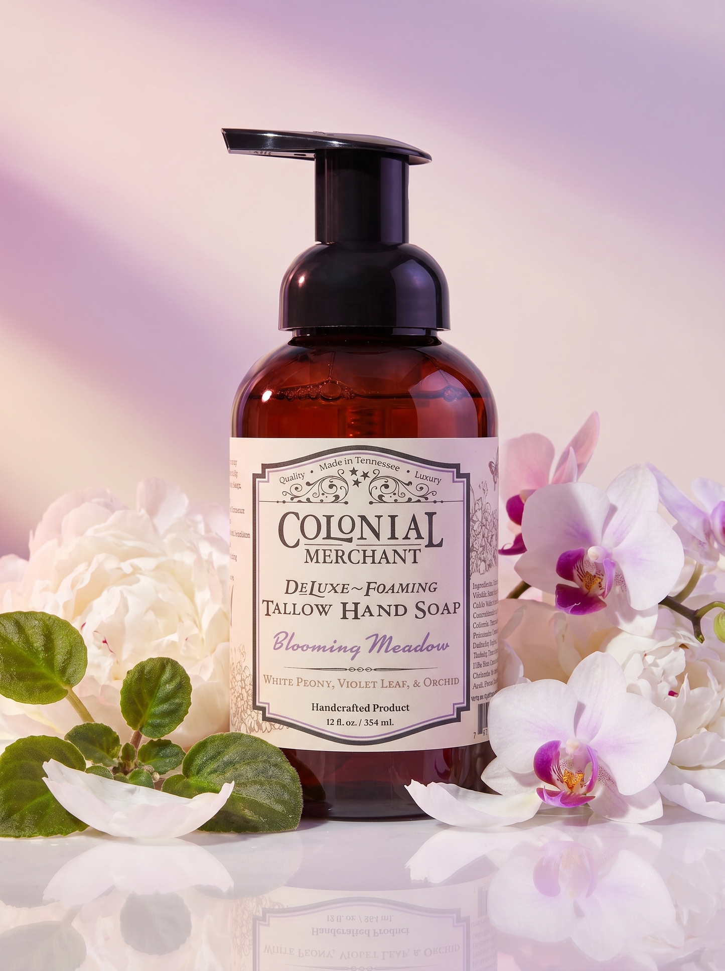 12 oz. Blooming Meadow Tallow Foaming Hand Soap