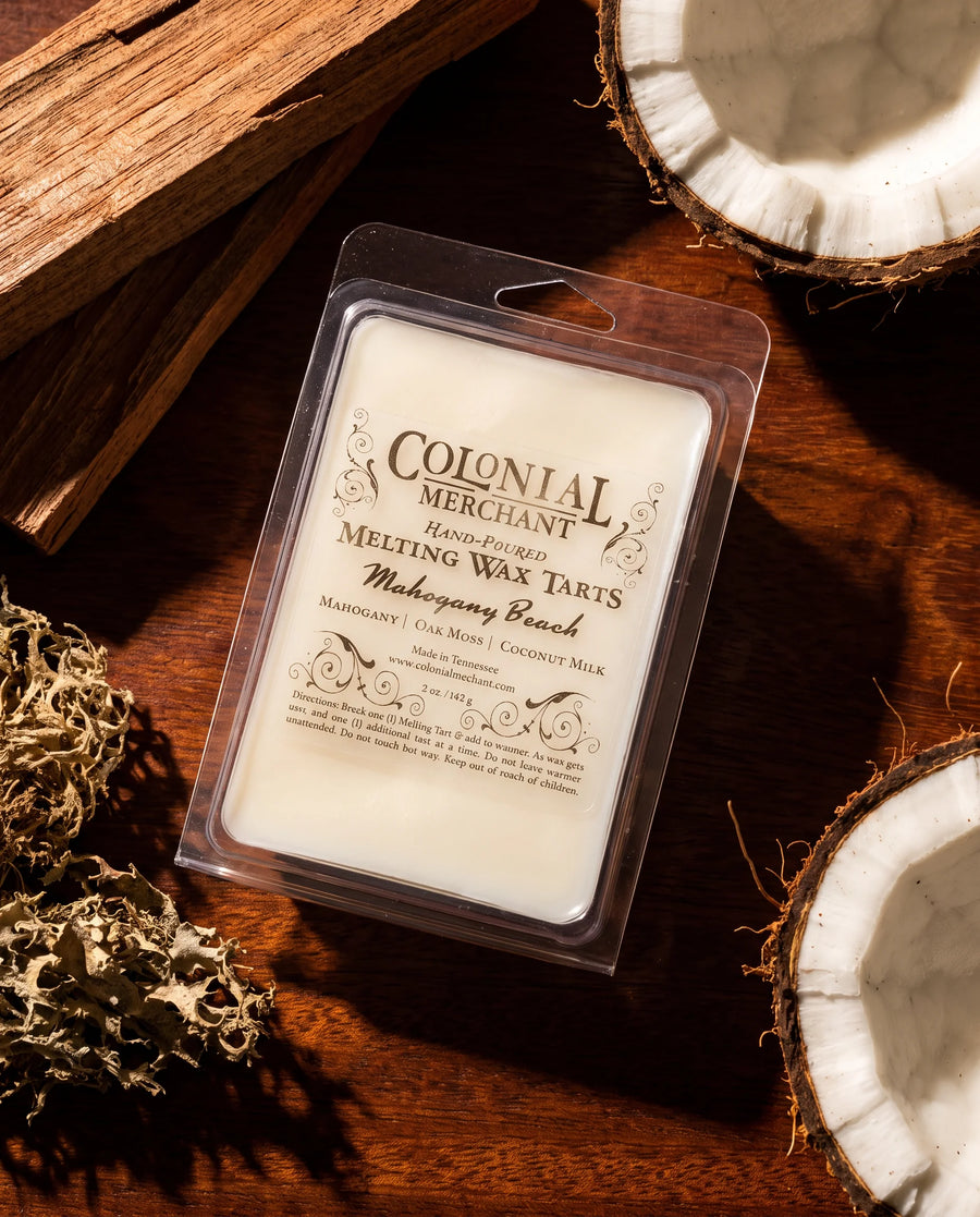 5 oz. Mahogany Beach Hand-Poured Wax Melting Tart