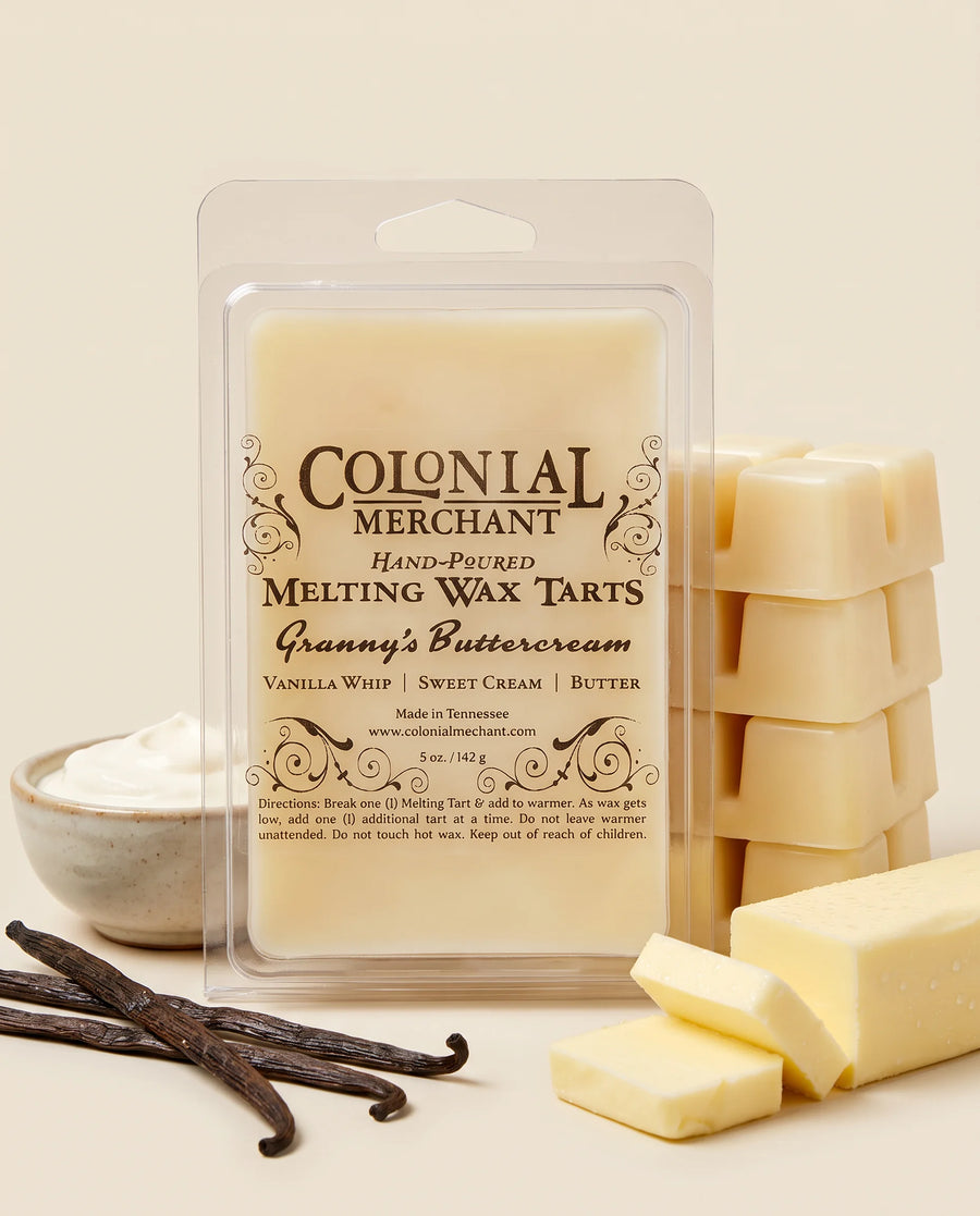 5 oz. Granny's Buttercream Hand-Poured Wax Melting Tart
