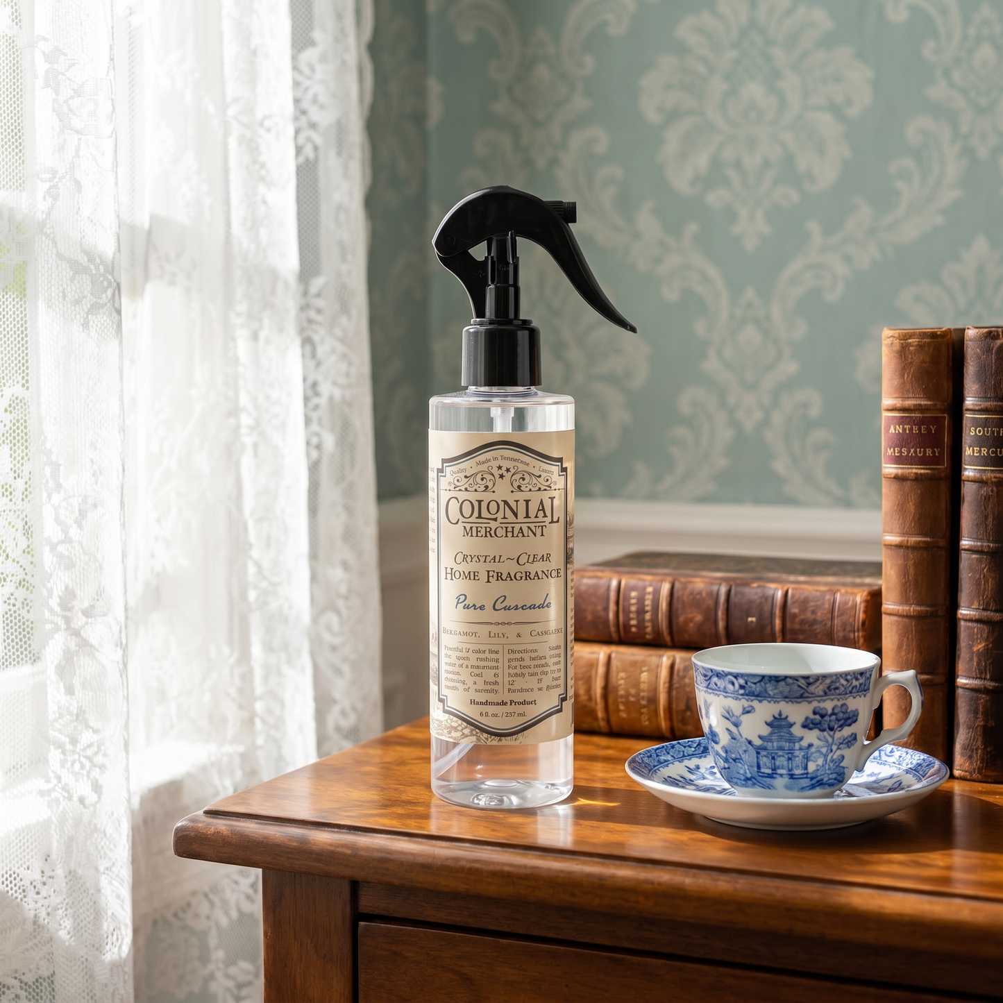 Pure Cascade | Pride & Prejudice Bookscape | 8 oz. Home Fragrance Spray