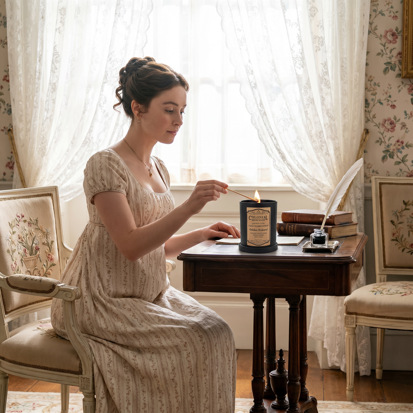 Golden Orchard of Pemberley | 12 oz. Premium Room Candle