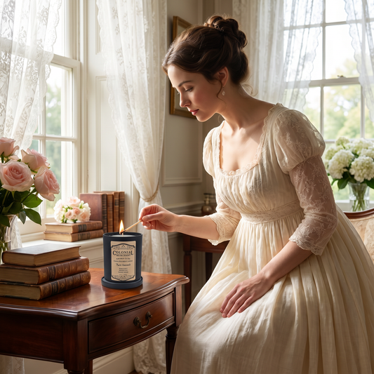 Pure Clarity of Elizabeth Bennet | 12 oz. Premium Room Candle