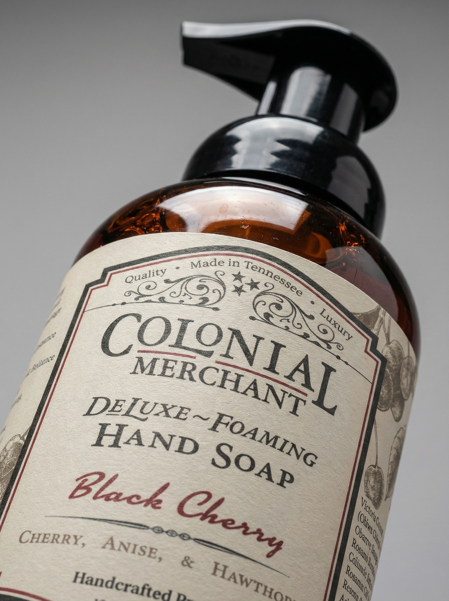 12 oz. Black Cherry Tallow Foaming Hand Soap