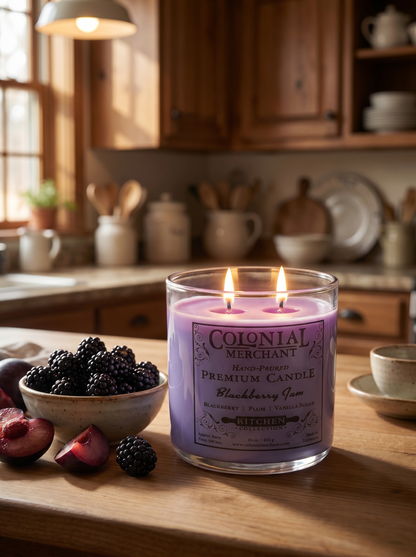 Blackberry Jam | 16 oz. Duo-Wick Merchant Candle
