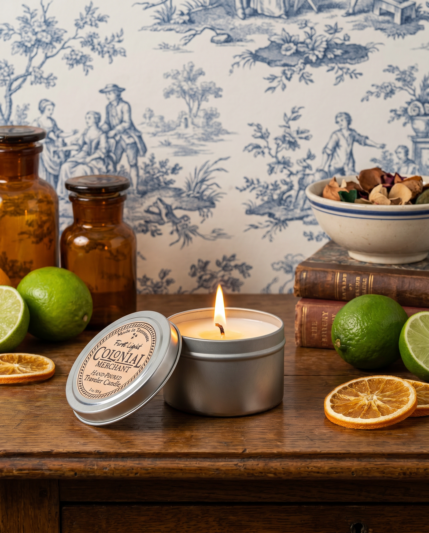 3 oz. First Light Premium Travel Candle