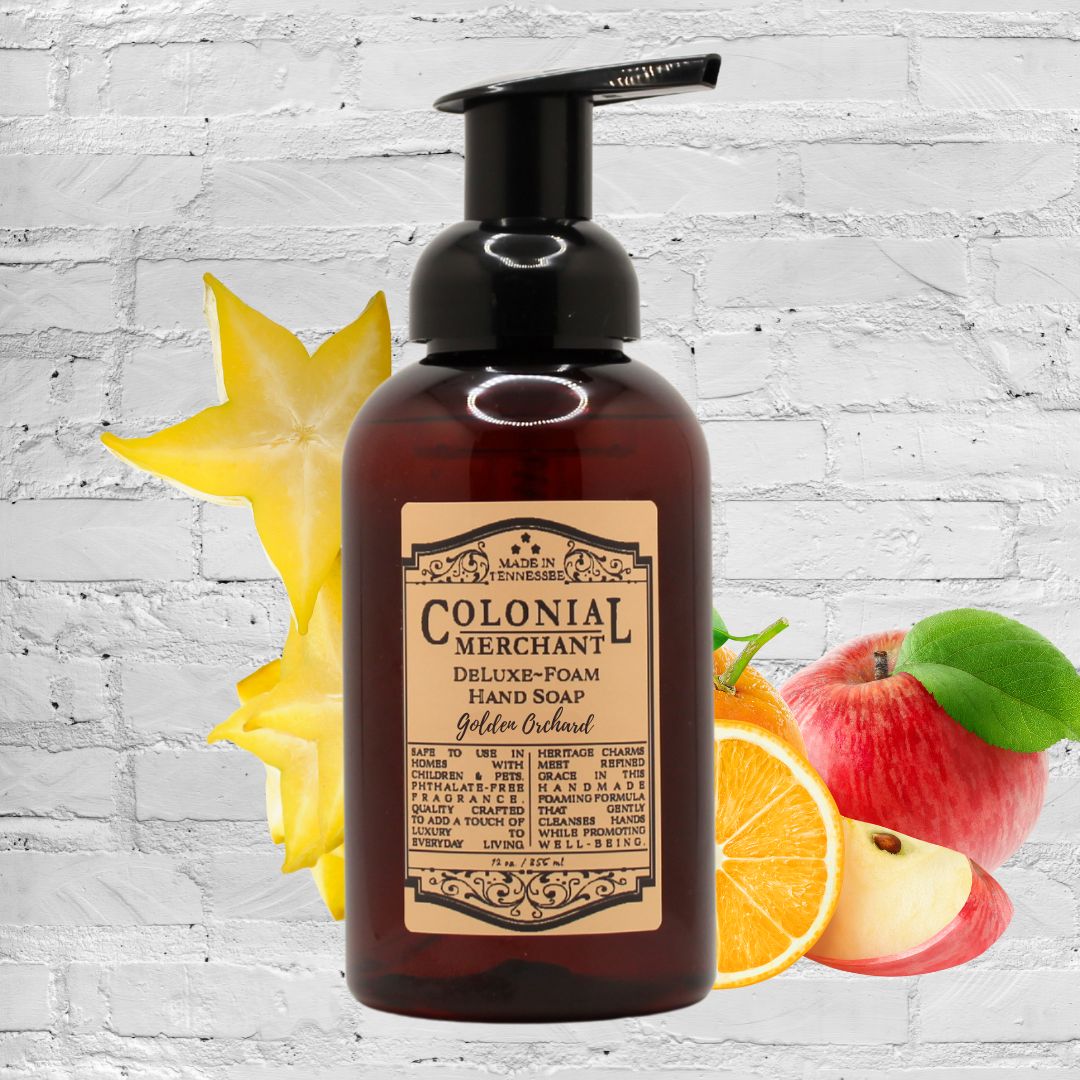 12 oz. Golden Orchard DeLuxe Foam Hand Soap