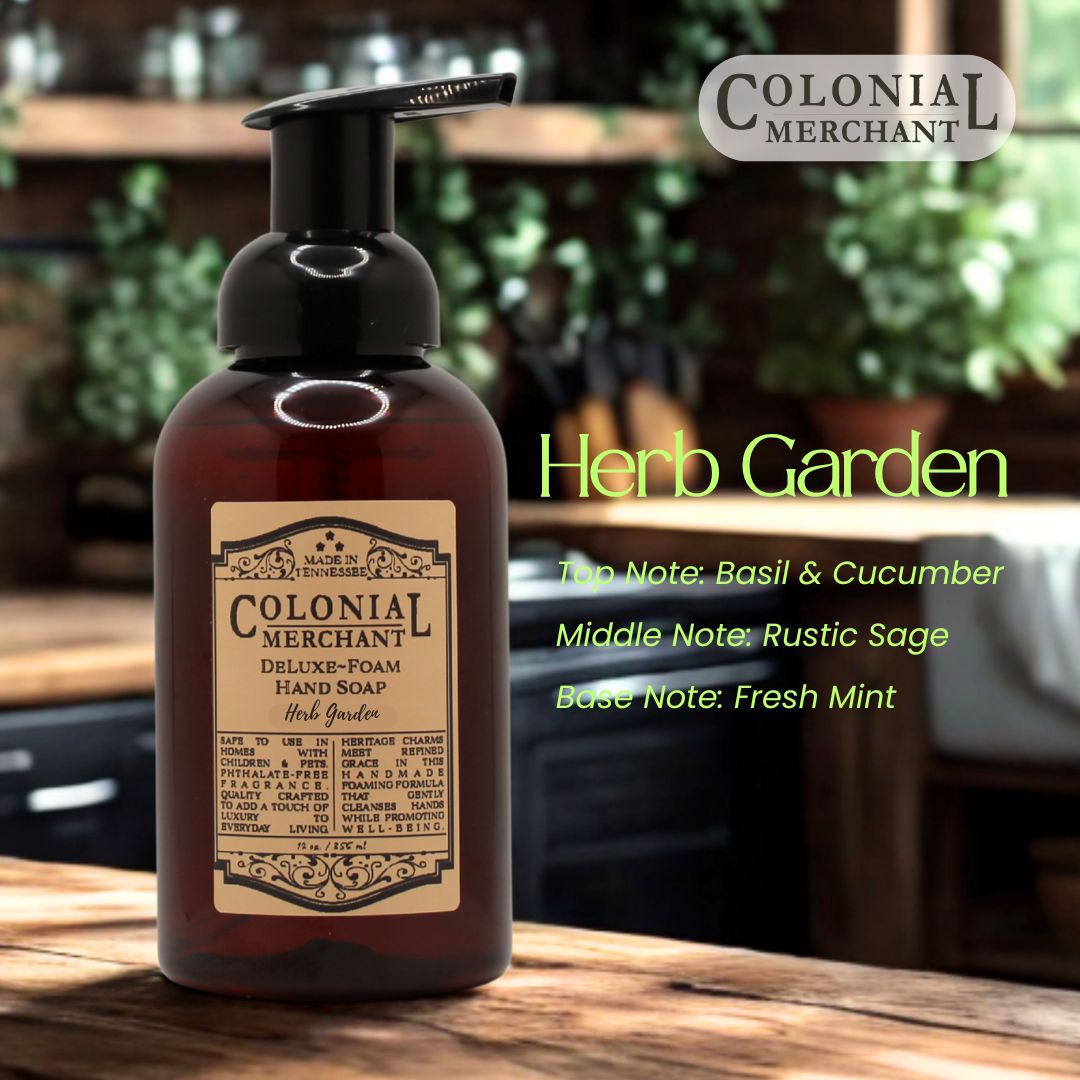 12 oz. Herb Garden DeLuxe Foam Hand Soap