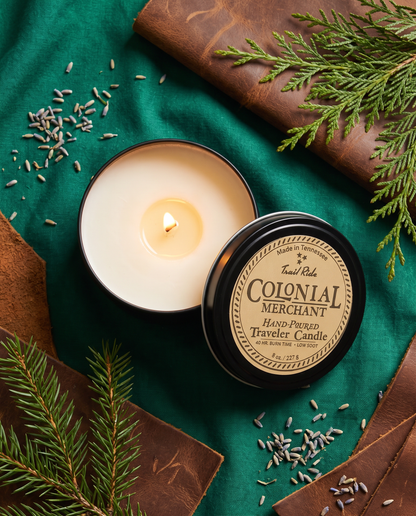 8 oz. Trail Ride Premium Traveler Candle