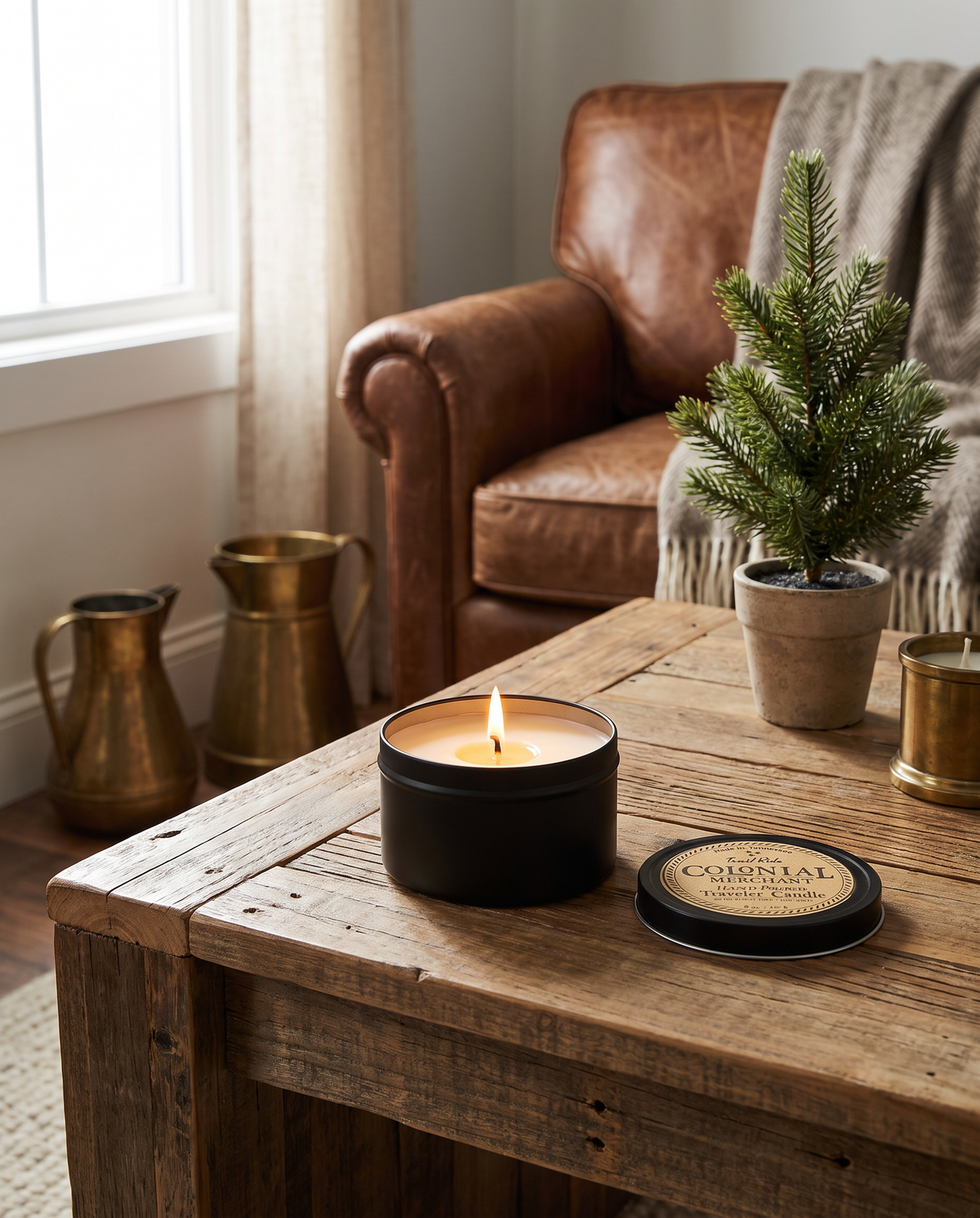 8 oz. Trail Ride Premium Traveler Candle