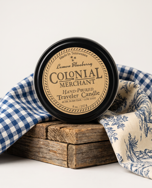 8 oz. Lemon Blueberry Premium Traveler Candle
