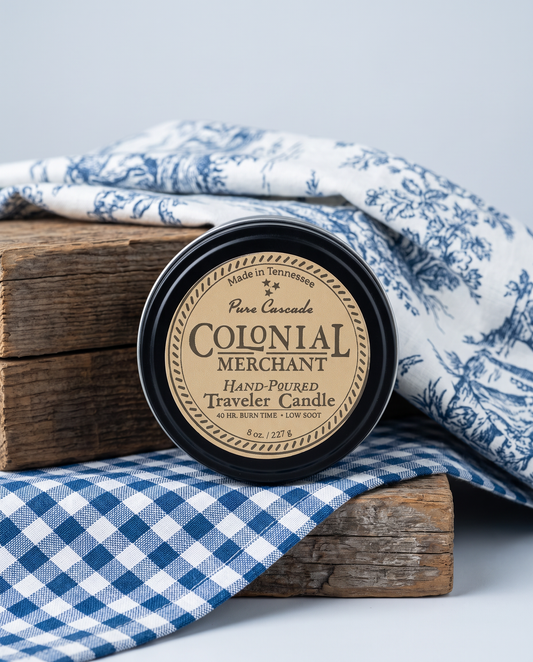 8 oz. Pure Cascade Premium Traveler Candle